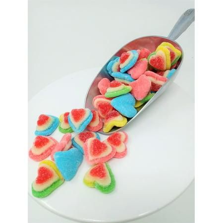 Vidal Gummi Triple Hearts 4.4 Pounds Gummy Hearts