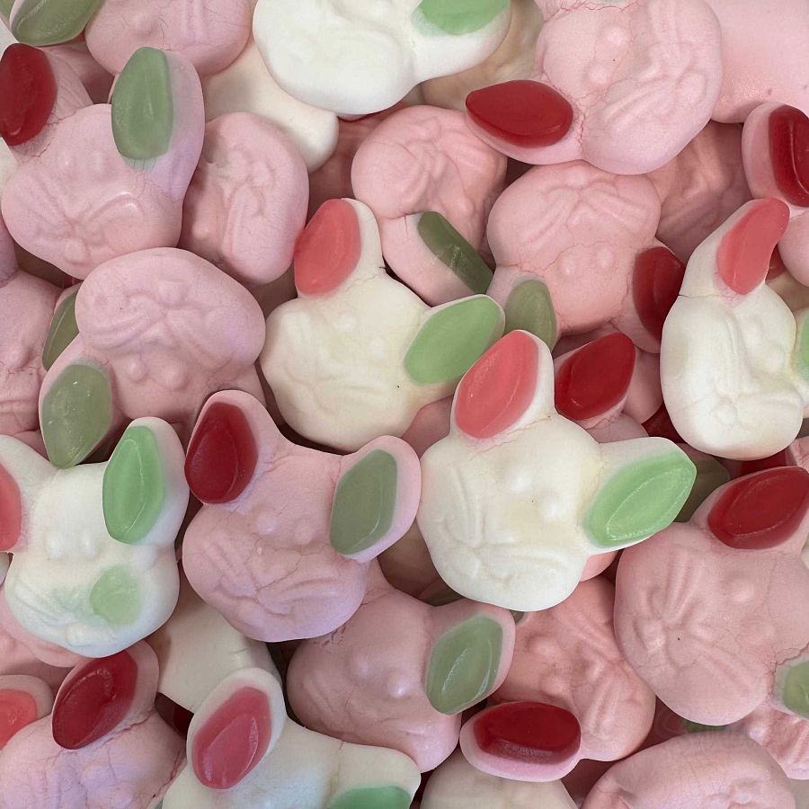 Katje Swedish Kaninoron Bunny Rabbit Foam Gummy Candy 2.2lb