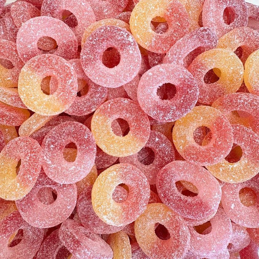 Fazer Swedish Tutti Frutti Summer Gummy Rings 3.7 lbs
