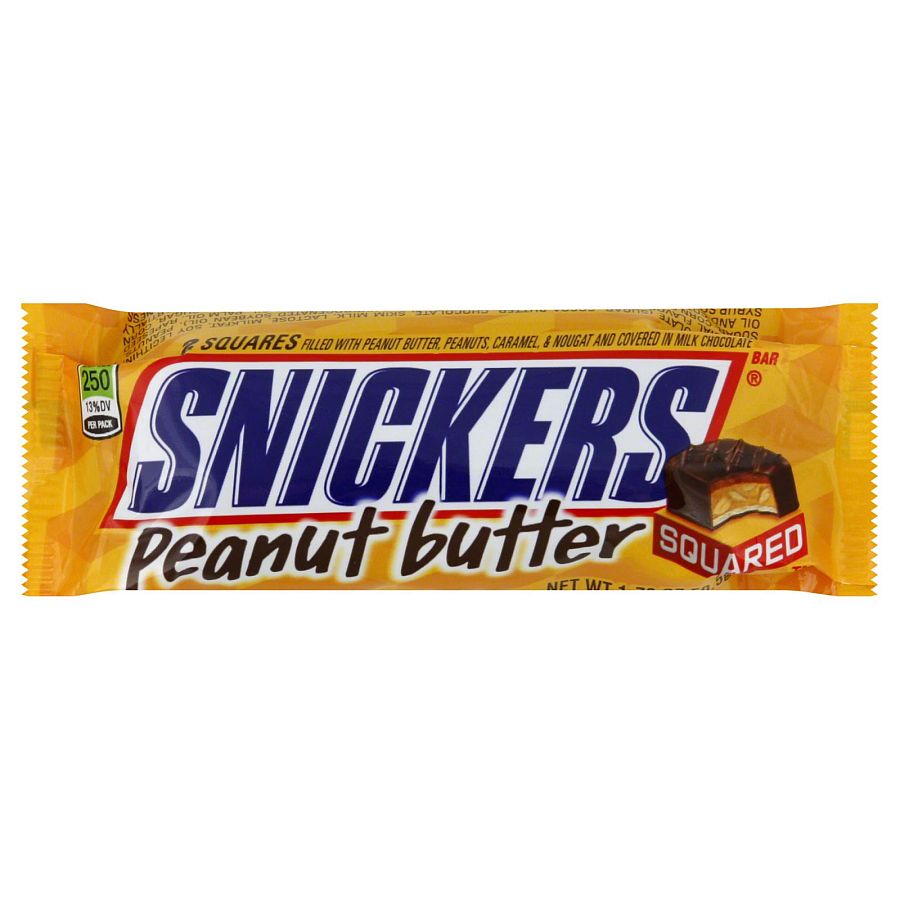Snickers Peanut Butter Crunchy 1.78 Oz 18  Ct