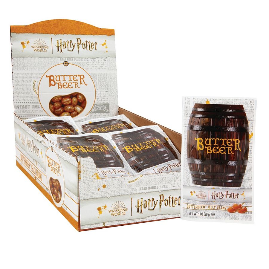 Jelly Belly Butterbeer Harry Potter Jelly Beans 1oz 24 ct Tray