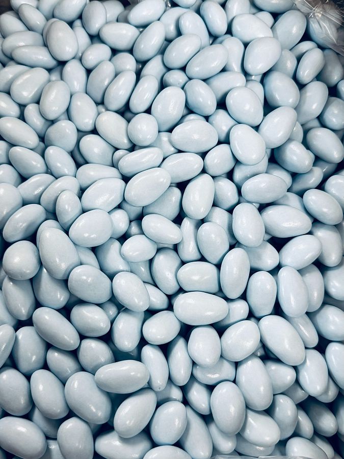 Premium Baby Blue  Jordan Almonds 5lb