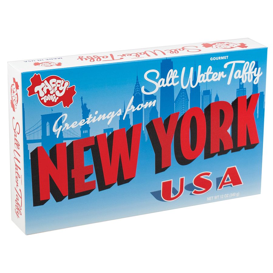 Taffy Town NY New York Gift Box 12 oz Box