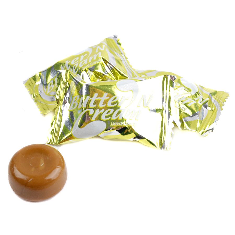 Colombina Butter Toffee Hard Candy Gold Wrapped 5 lb