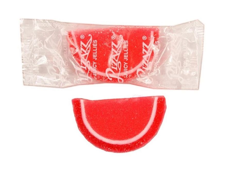 Cavalier Strawberry Red Fruit Jelly Slice Wrapped 2lb Pizazz