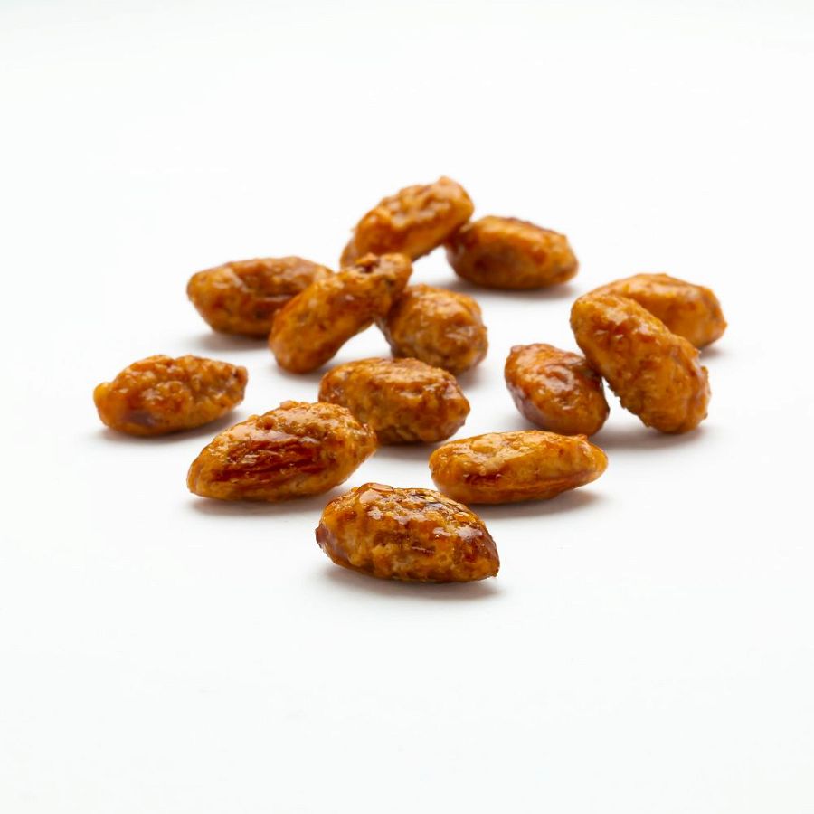 Sconza Maple Syrup Toffee Covered Almonds 6.5 lb