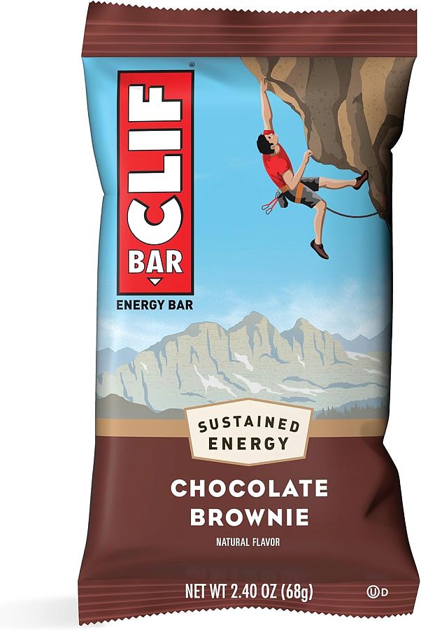 Clif Energy Bar Chocolate Brownie 2.40 oz 12 ct Tray