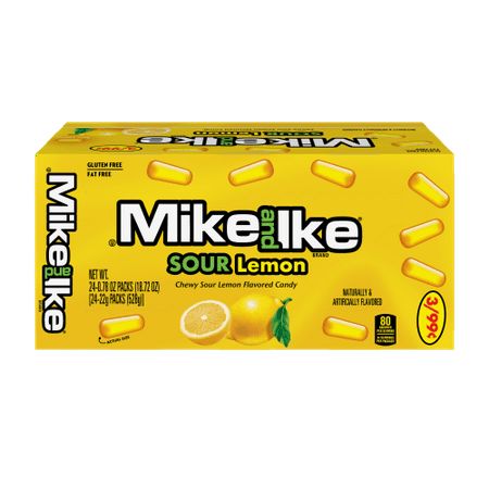 Mike and Ike Sour Lemon 0.78 oz 24 Count