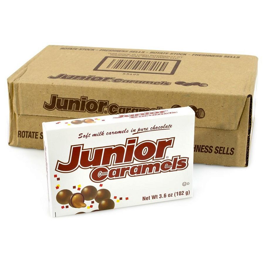 Junior Caramels Theater Box 12 Count 3.6 Ounce
