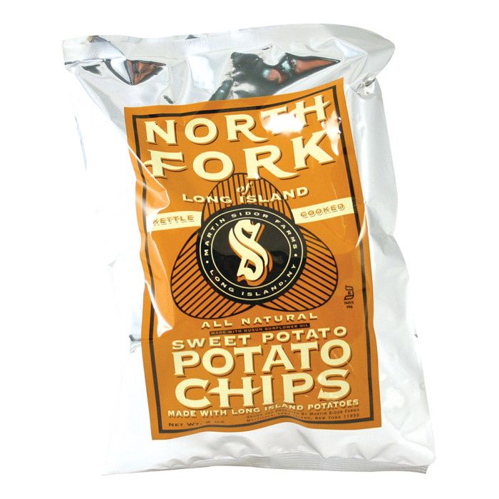 North Fork Potato Kettle Chips Sweet Potato 2oz 24ct
