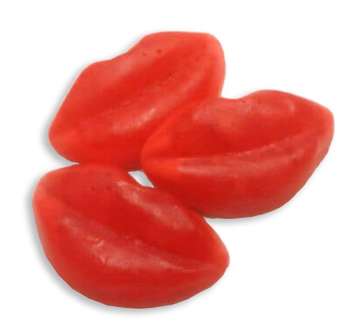 Vidal 2.2 Lb Smoochers Gummi Lips Bulk