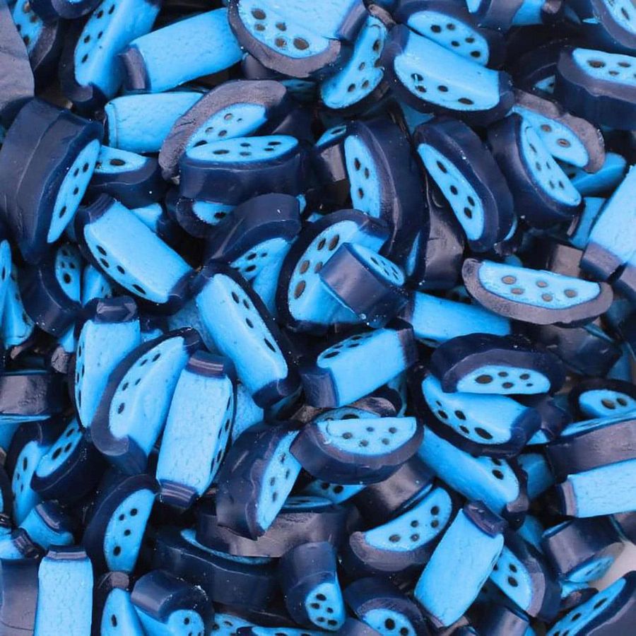 Vidal Import Swedish Blue Raspberry Licorice Slices 2.2 lb