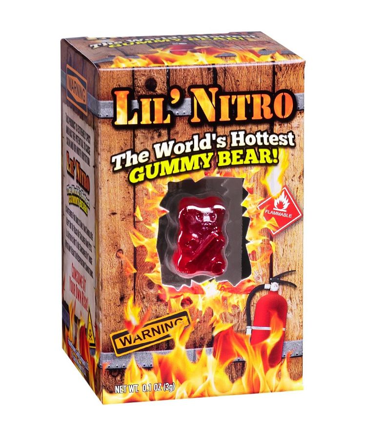 Lil' Nitro The World's Hottest Gummy Bear Single Box
