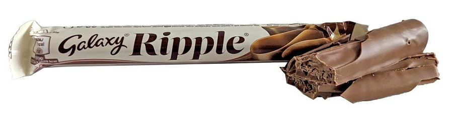 Mars UK Import Galaxy Ripple Milk Chocolate Bar 30g 36ct