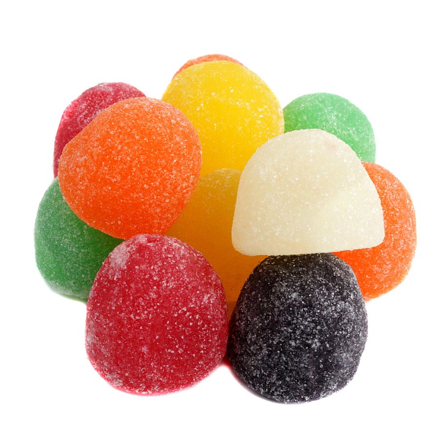 Zachary Gum Drops Assorted Fruit Chewy Candy 5 lb