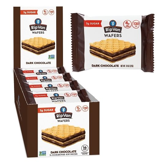 Rip Van Dark Chocolate Wafer 0.81 oz 16 ct