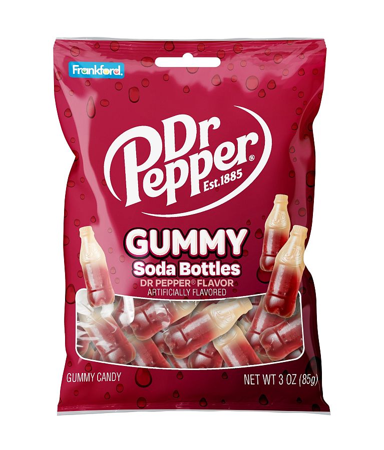Frankford Dr. Pepper Gummy Cola Bottles 4.5oz 12ct