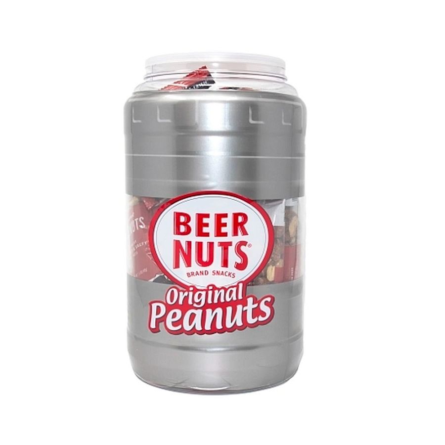 Beer Nuts Original Peanuts Tube Keg 1.5oz tube 30ct