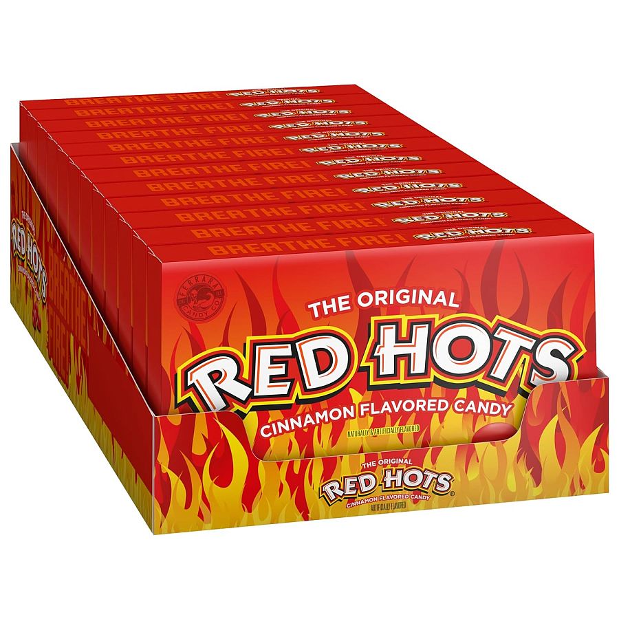 Red Hots 5.5 ounce 12 count theater box