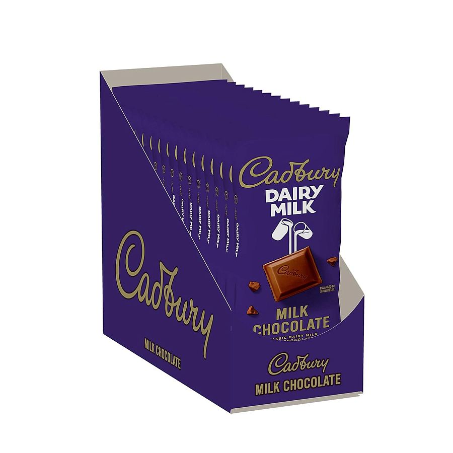 Cadbury Milk Chocolate 14 Count 3.5 Ounce Extra Large Bars