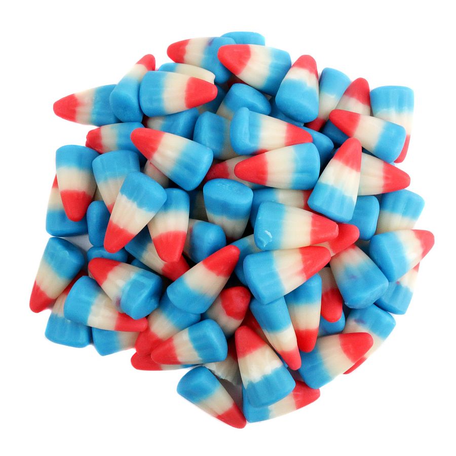 Zachary Raspberry Lemonade Candy Corn Red White Blue 5 lb
