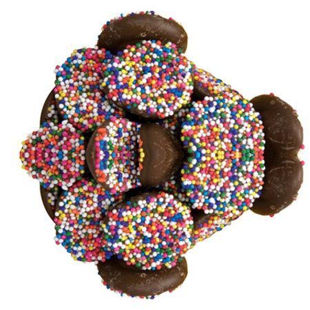 Asher's Milk Chocolate Nonpareils Colored Seeds 8 lb