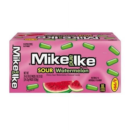 Mike and Ike Sour Watermelon 0.78 oz 24 Count