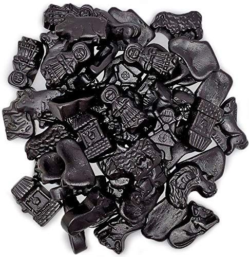 Gustaf Farm Dutch Licorice Bites Black Animals 2.2 lb