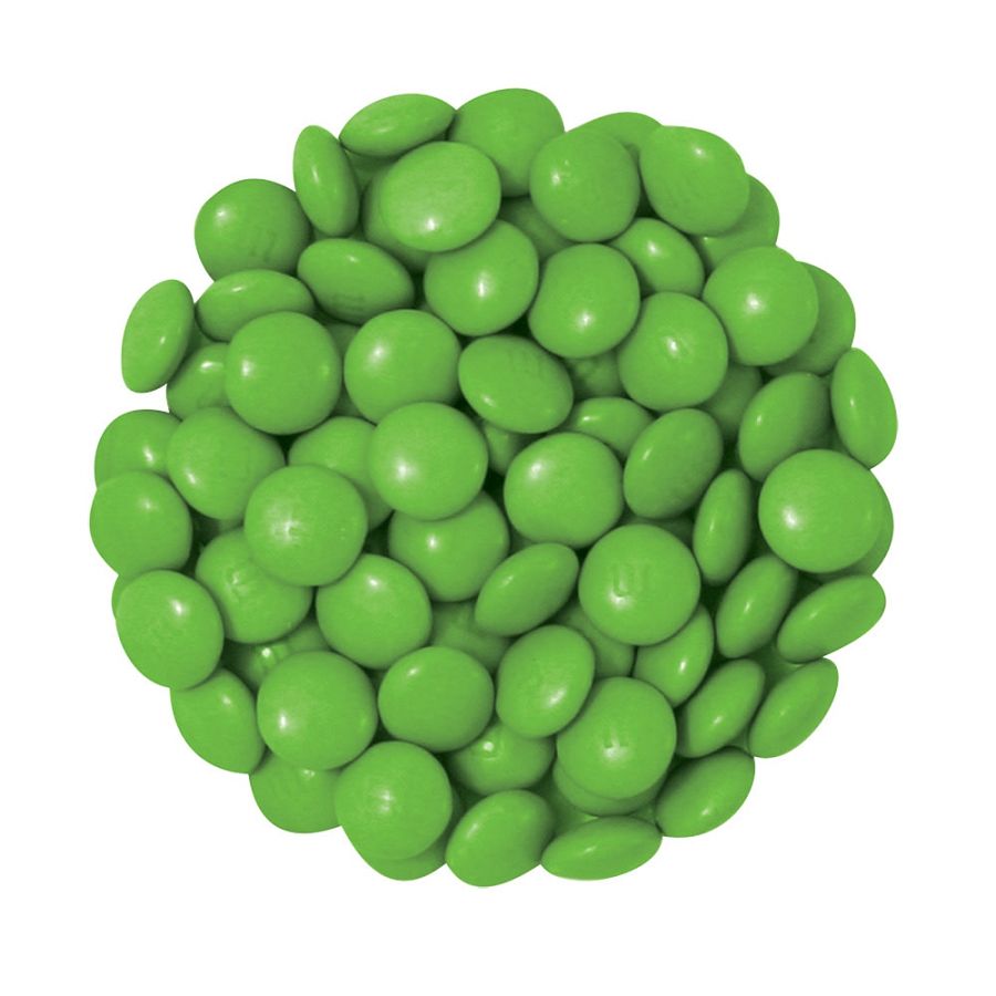 GREEN M&M Colorworks Chocolate Candy 5lb
